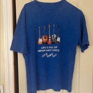 Blue Graphic Kids T-Shirt